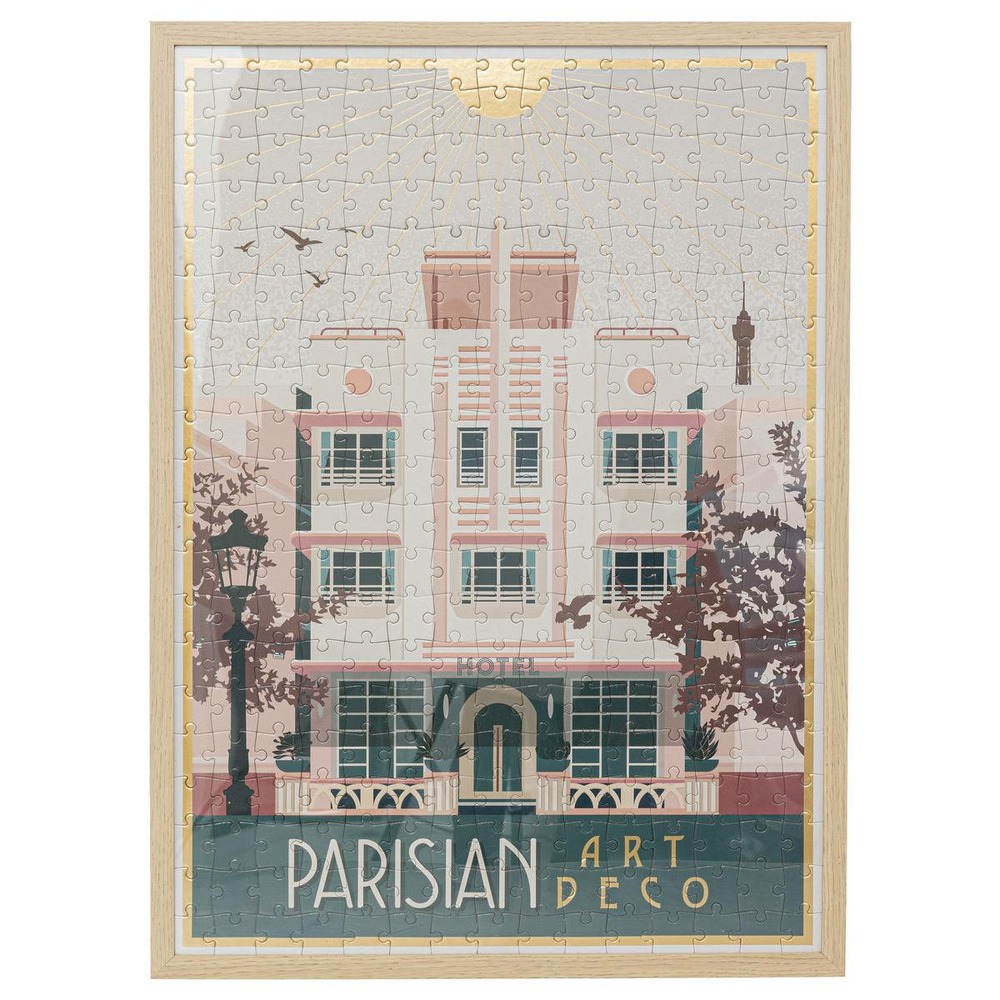 Puzzle en papier h70cm vert