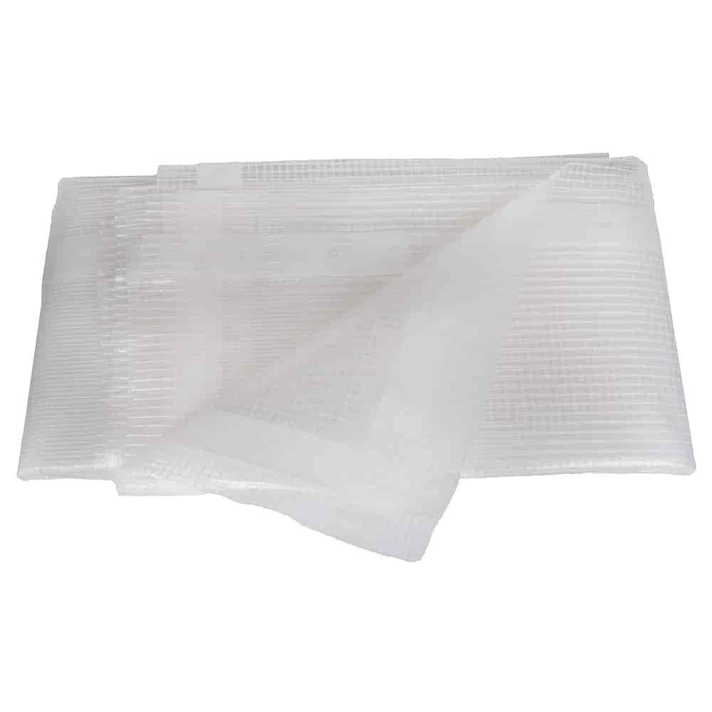 Bâches en filet - bâche transparente 8 x 12 (96m²)