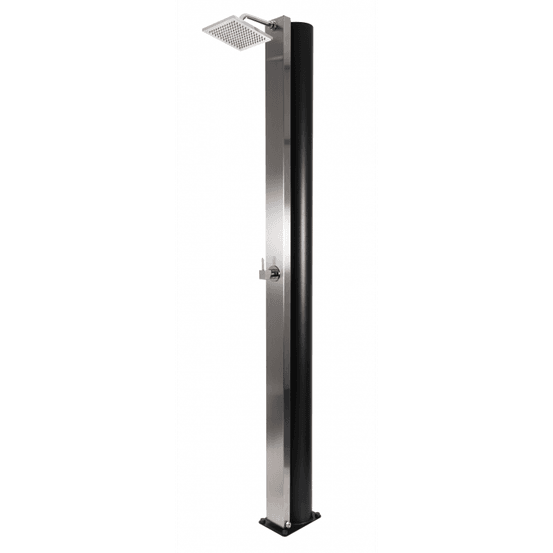 Douche de piscine solaire square acier inoxydable 40l