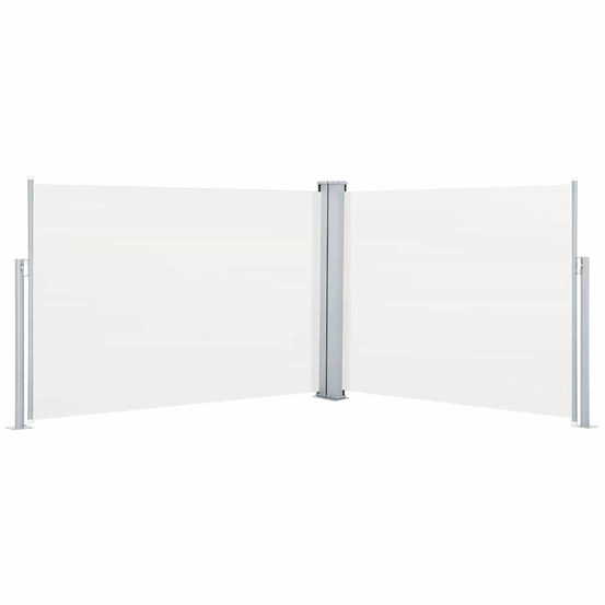 Brise vue latéral rétractable CrÚme 120 x