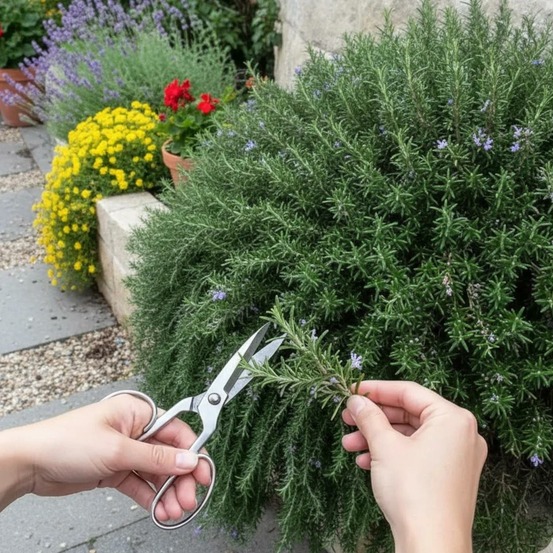 Romarin boule - sans traitement lot de 9 godets