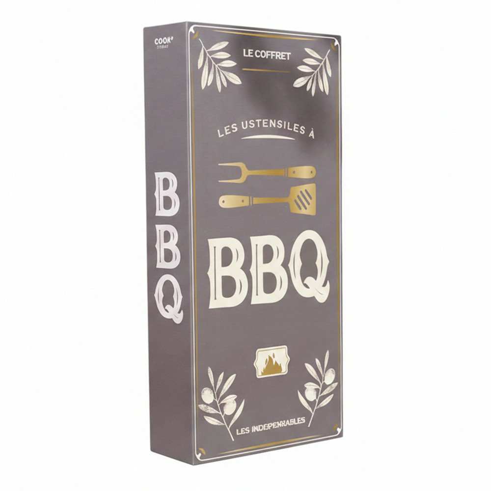 Coffret ustensiles barbecue 