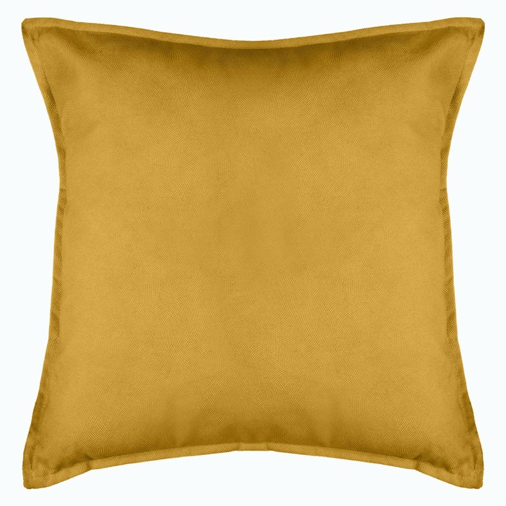 Coussin lilou - jaune moutarde 55x55 cm
