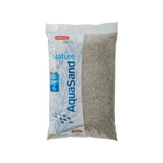 Sol décoratif aquasand naturel quartz moyen 5kg