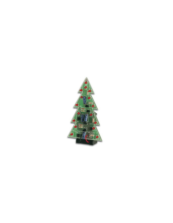 Sapin de noël avec leds clignotantes