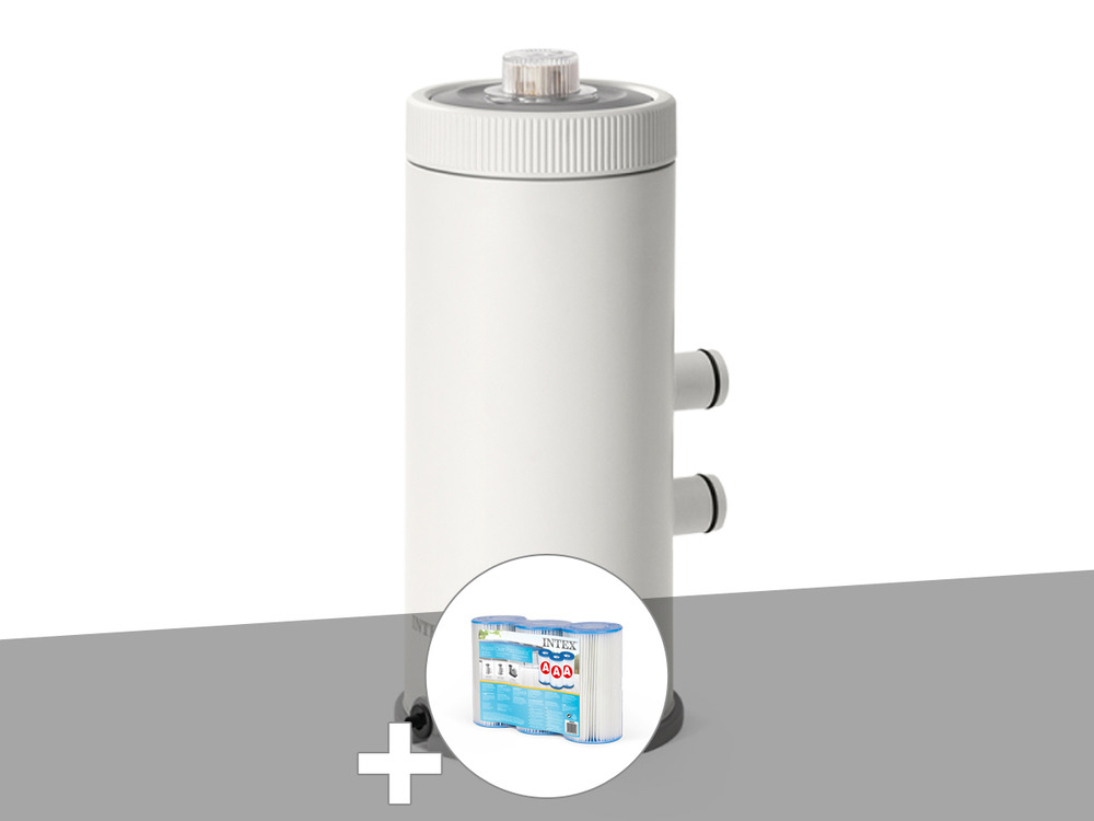 Epurateur à cartouche c1000 2,7 m³/h + 3 cartouches a