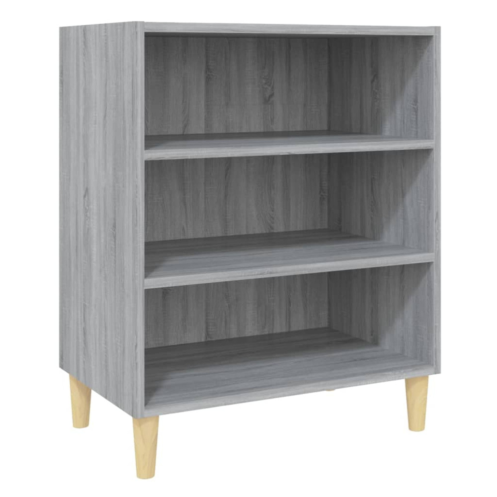 Buffet sonoma gris 57x35x70 cm bois d'ingénierie