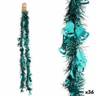 Guirlande de noël guirlande cloches vert plastique 12 x 12 x 200 cm (36 unités)