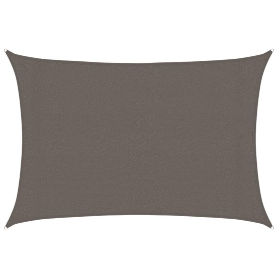 Voile d'ombrage 160 g/m² anthracite 3x4,5 m pehd