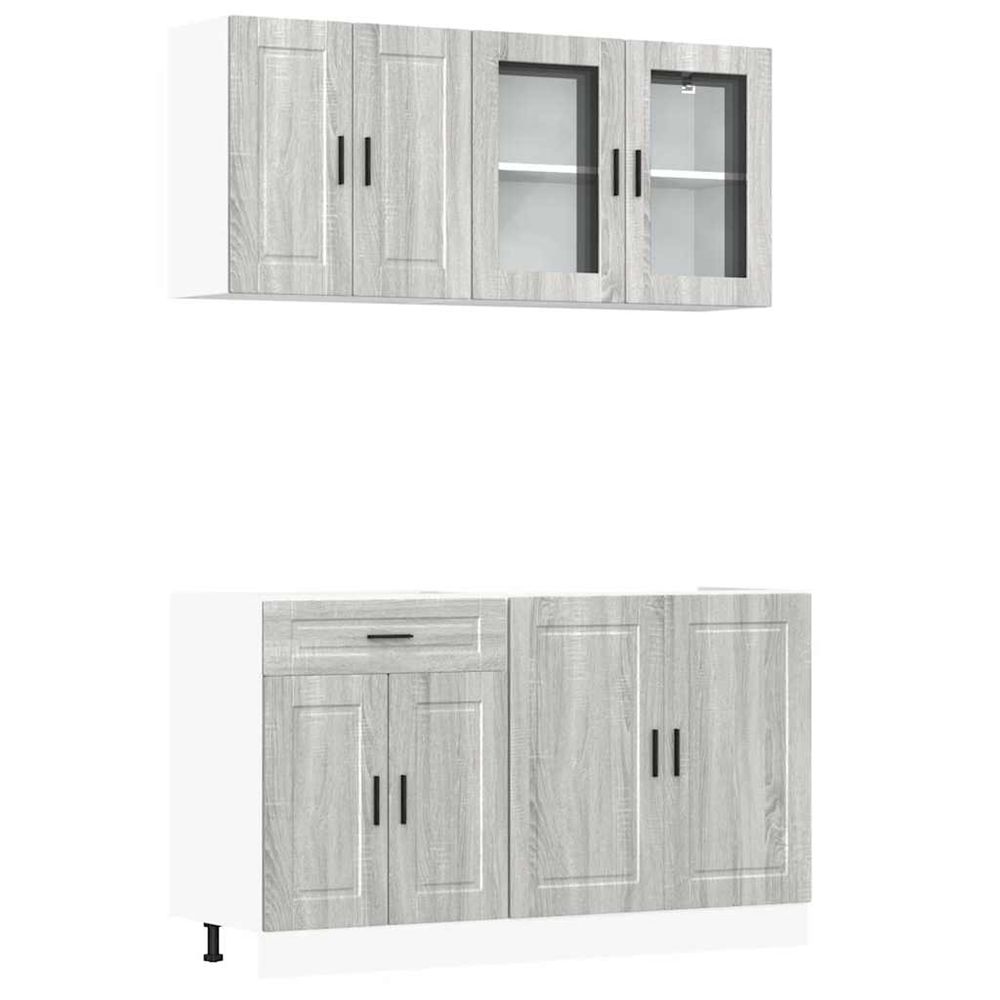 Ensemble de 4 meubles de cuisine 