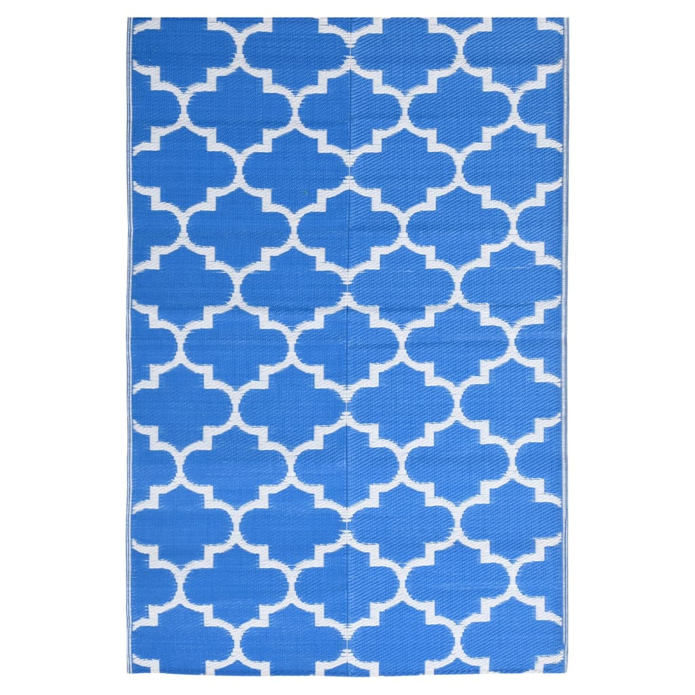 Tapis d'extérieur arakil bleu 190x290 cm pp