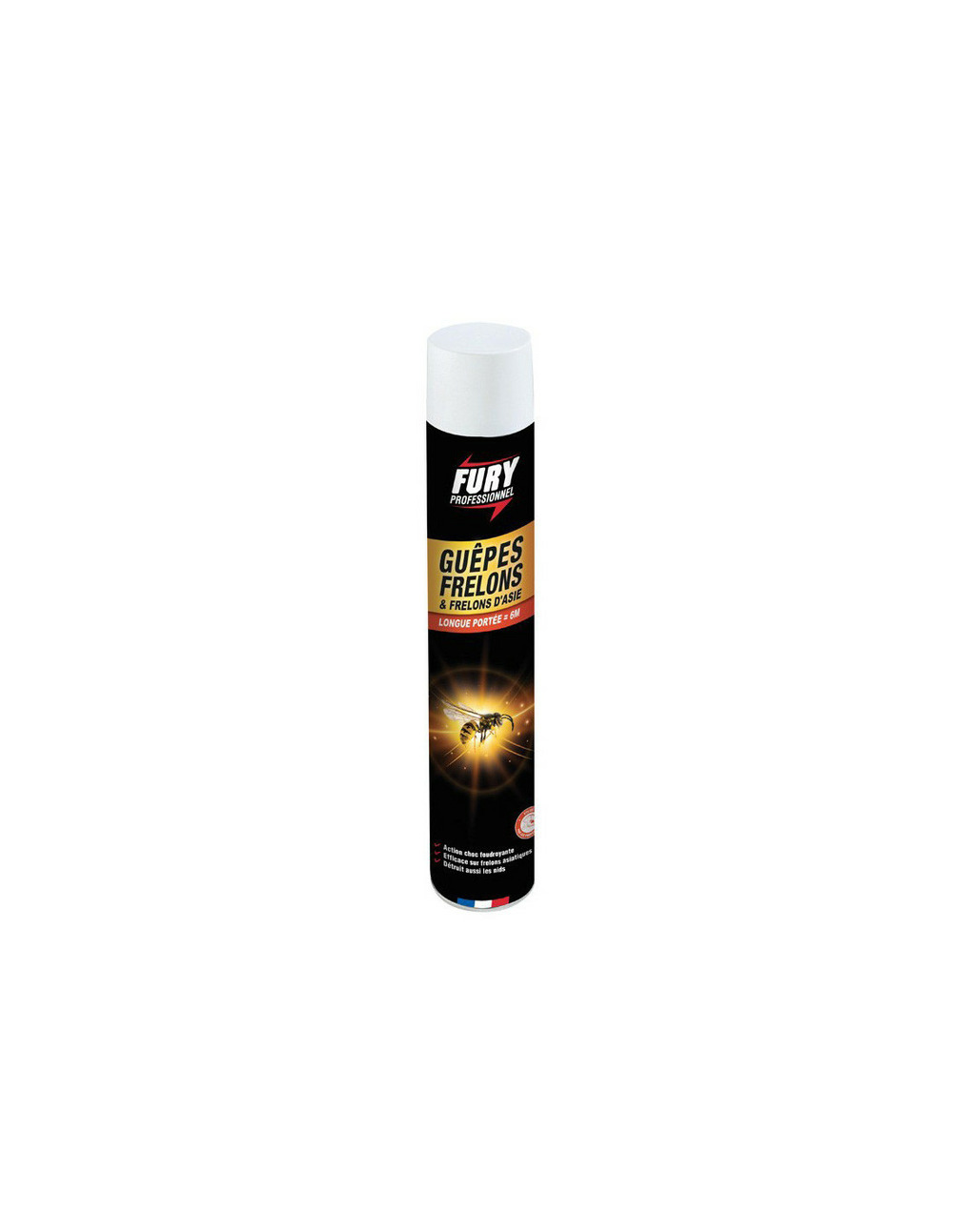 Fury guepe frelon aerosol 750ml - fury