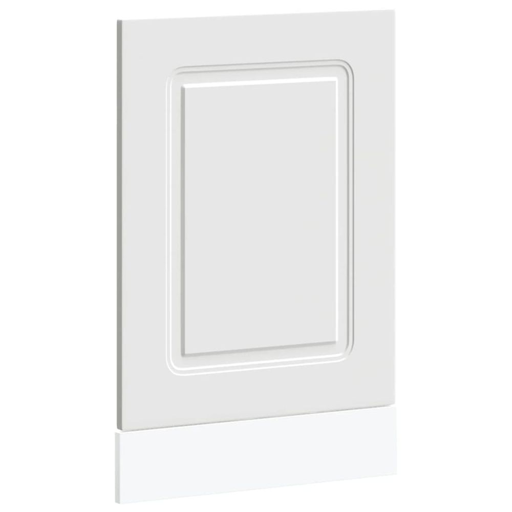 Panneau de lave-vaisselle kalmar blanc 45x1,5x57 cm
