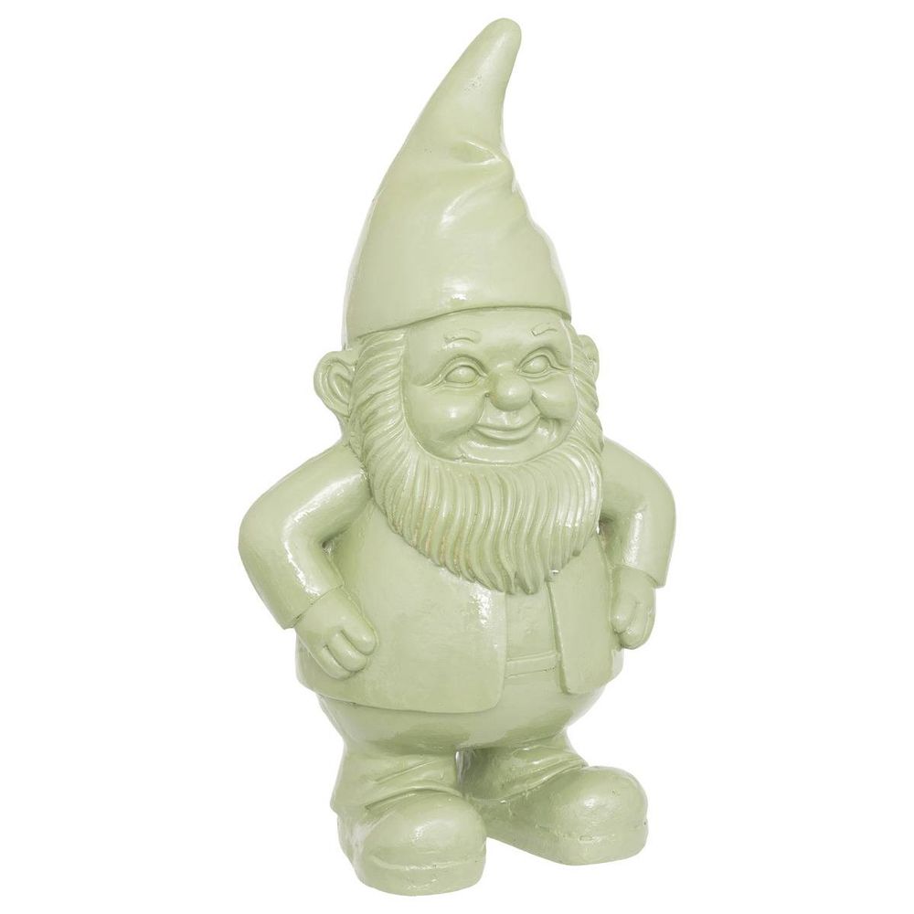 Statue nain de jardin déco extérieur anao h.42cm résine assorti