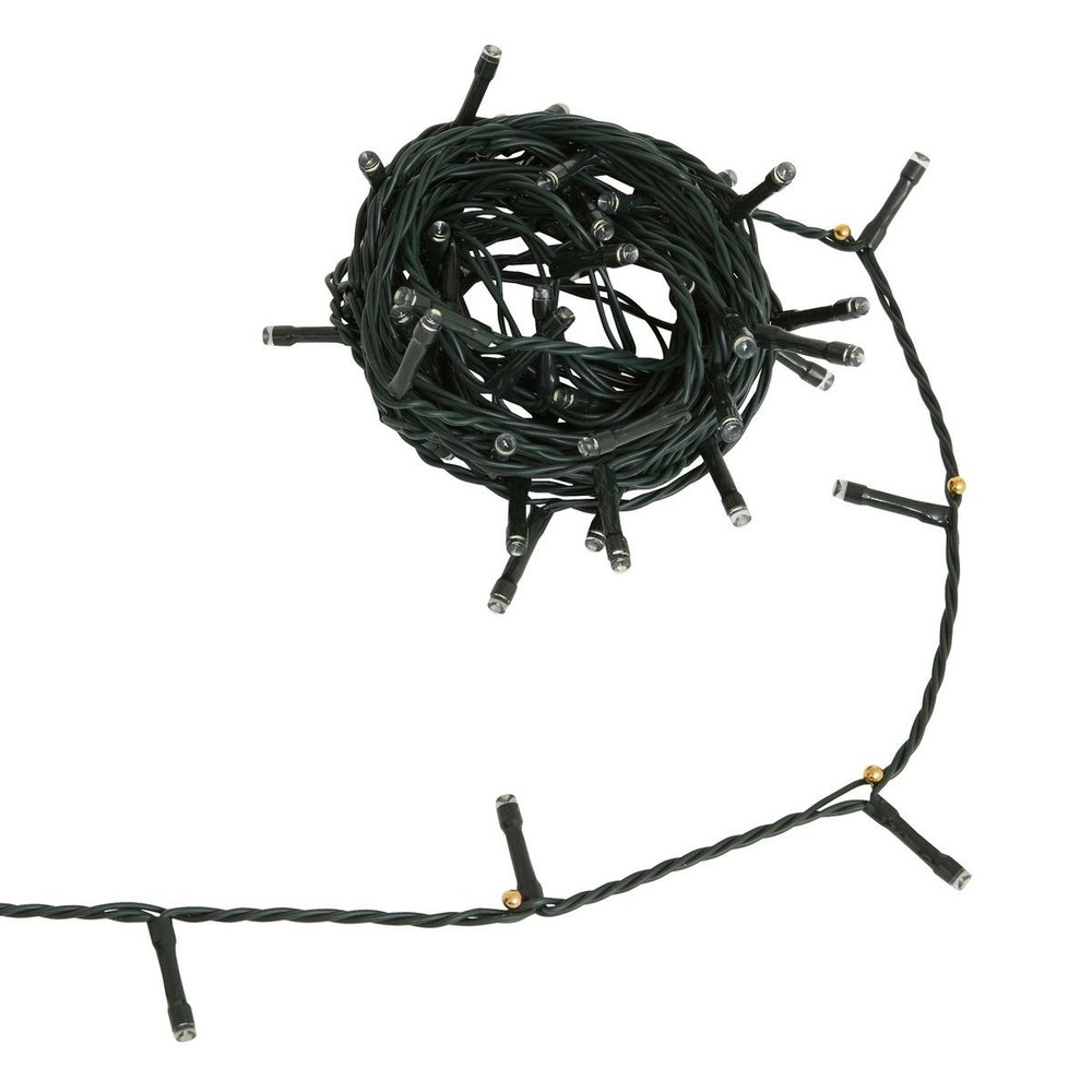 Guirlande lumineuse extérieure 80 led froid chaud l.6m