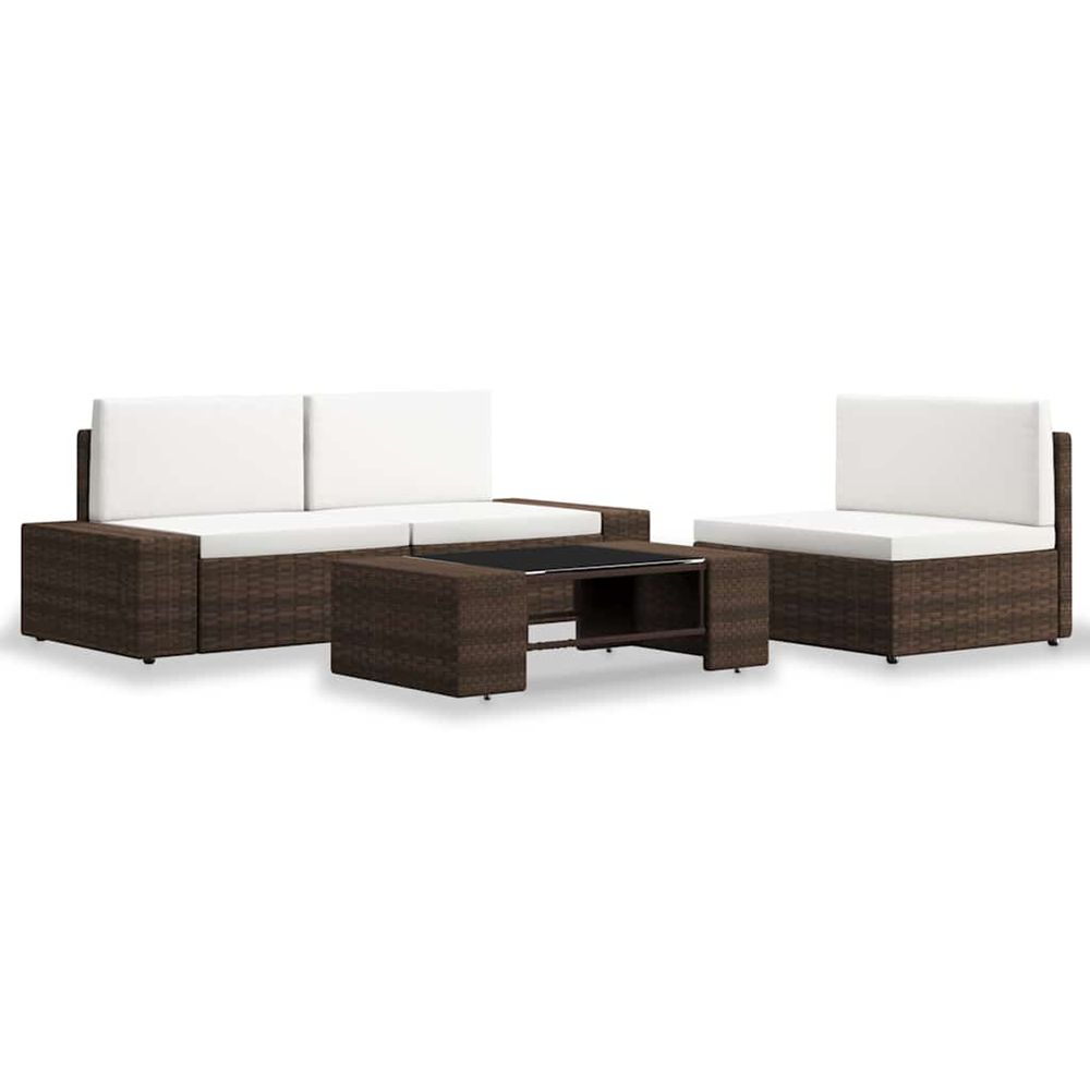 VIDAXL SALON DE JARDIN 4 95-(918612)