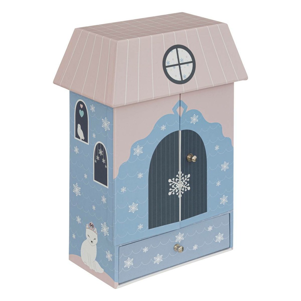 Boite à bijoux en carton h24cm