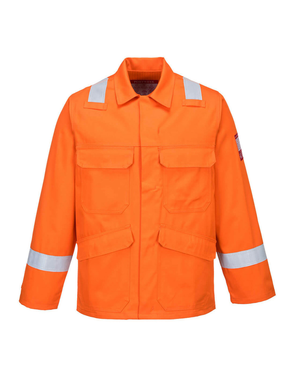 Veste bizflame plus couleur : orange taille xxxl - portwest