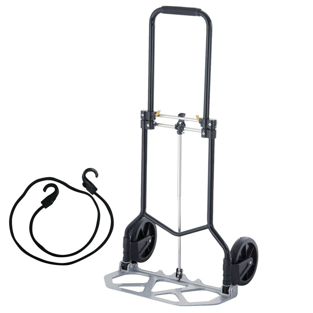 Diable pliable max 90kg - poignée téléscopique - elem technic - 8389-100