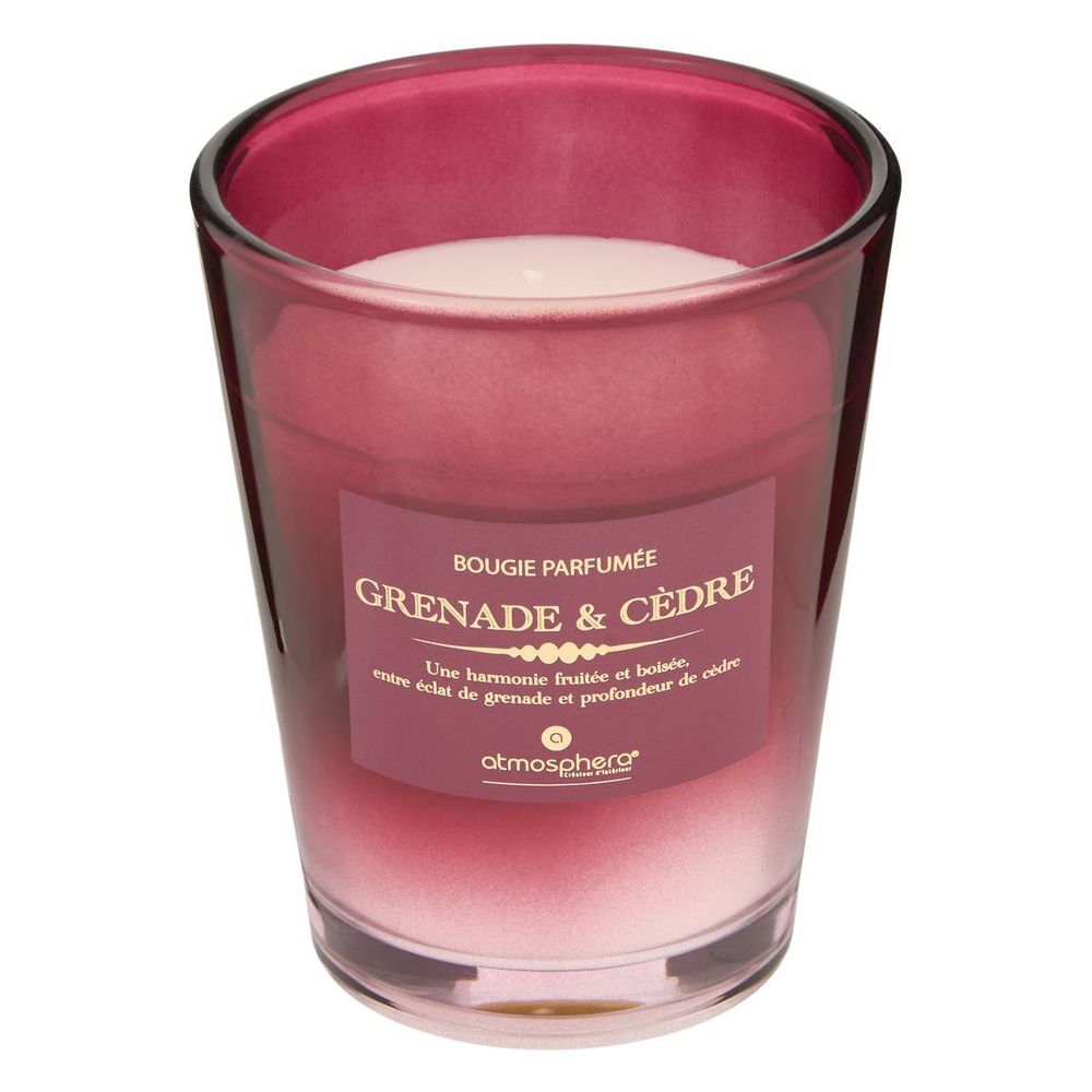 Bougie parfumée alma ronde 270 g violet