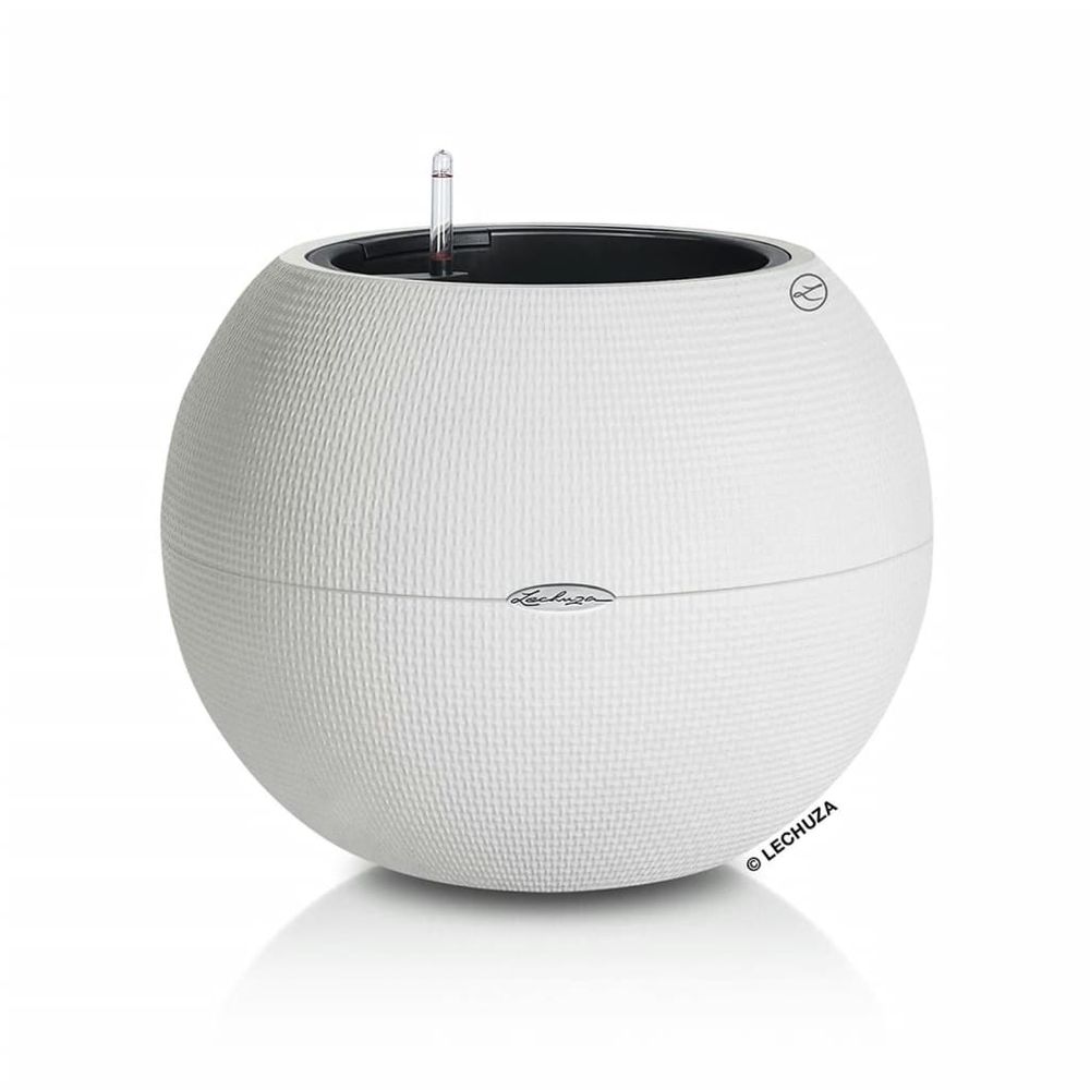 Jardinière puro color 50 all-in-one diamètre 50 cm blanc