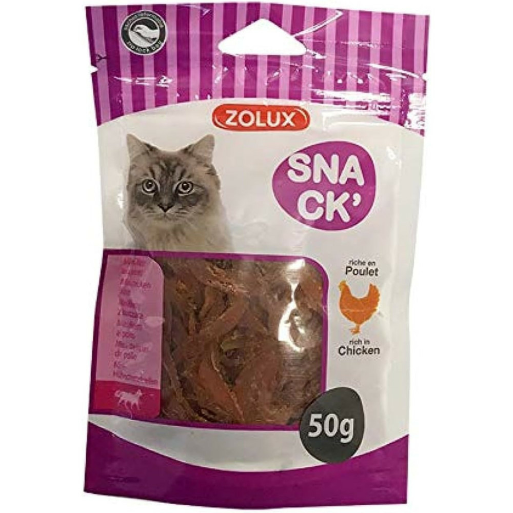 Friandise mini filet de poulet 50 g pour chat