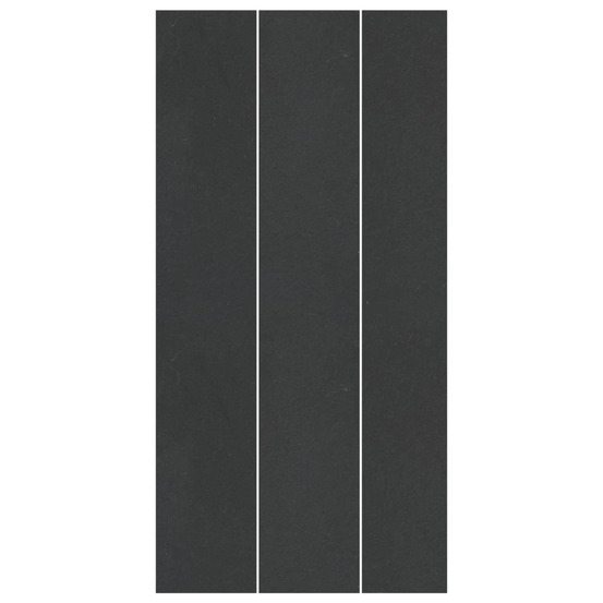 Tapis de piscine noir 750 x 372 x 0,1 cm tissu non tissé