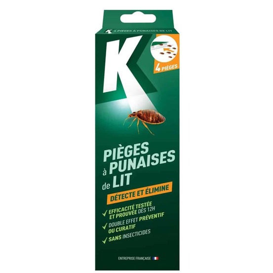 Piège à punaise de lit x4