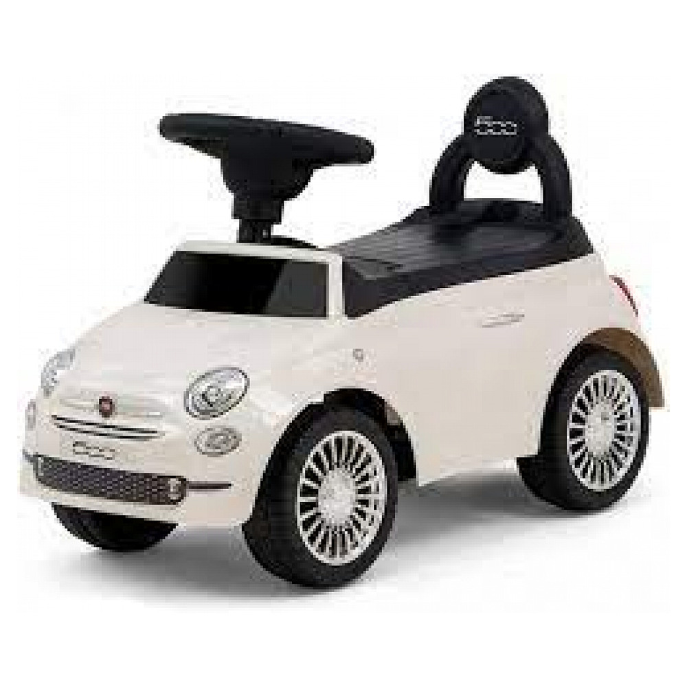 Ride on fiat 500 blanc