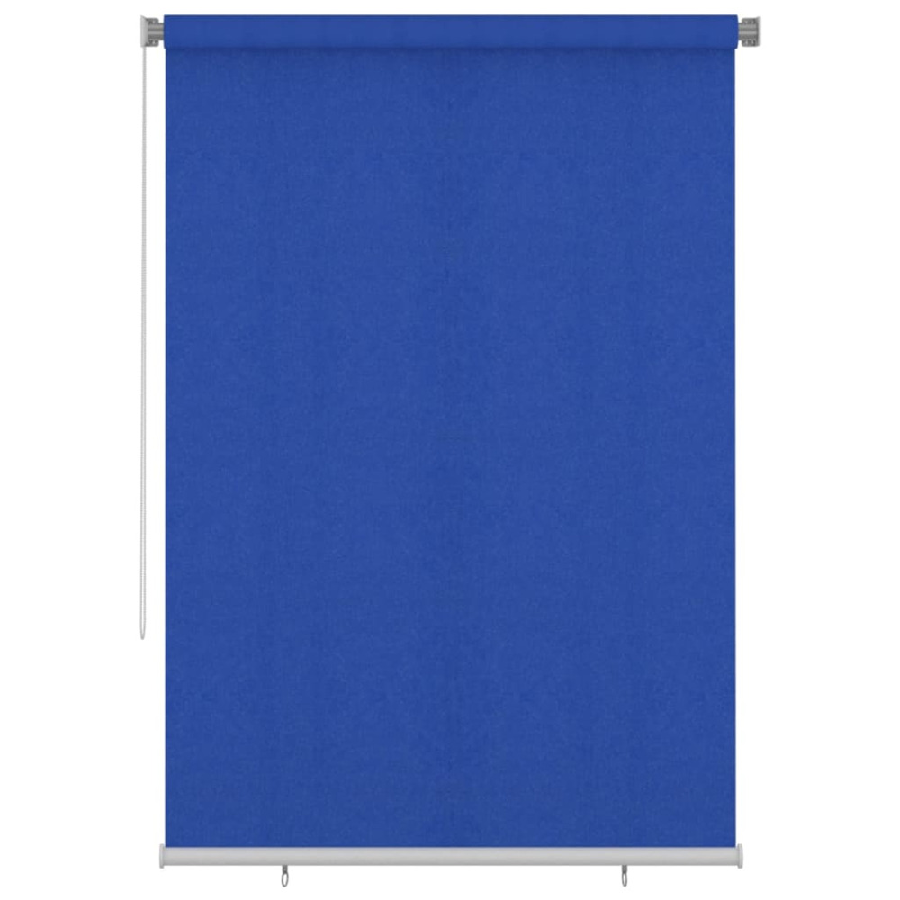 Store roulant d'extérieur 160x230 cm bleu pehd