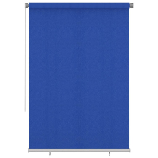 Store roulant d'extérieur 160x230 cm bleu pehd
