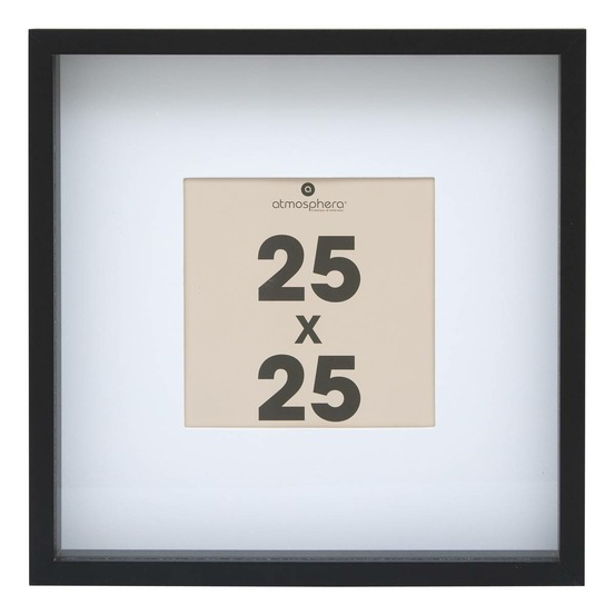 Cadre-photo axel 25x25cm noir