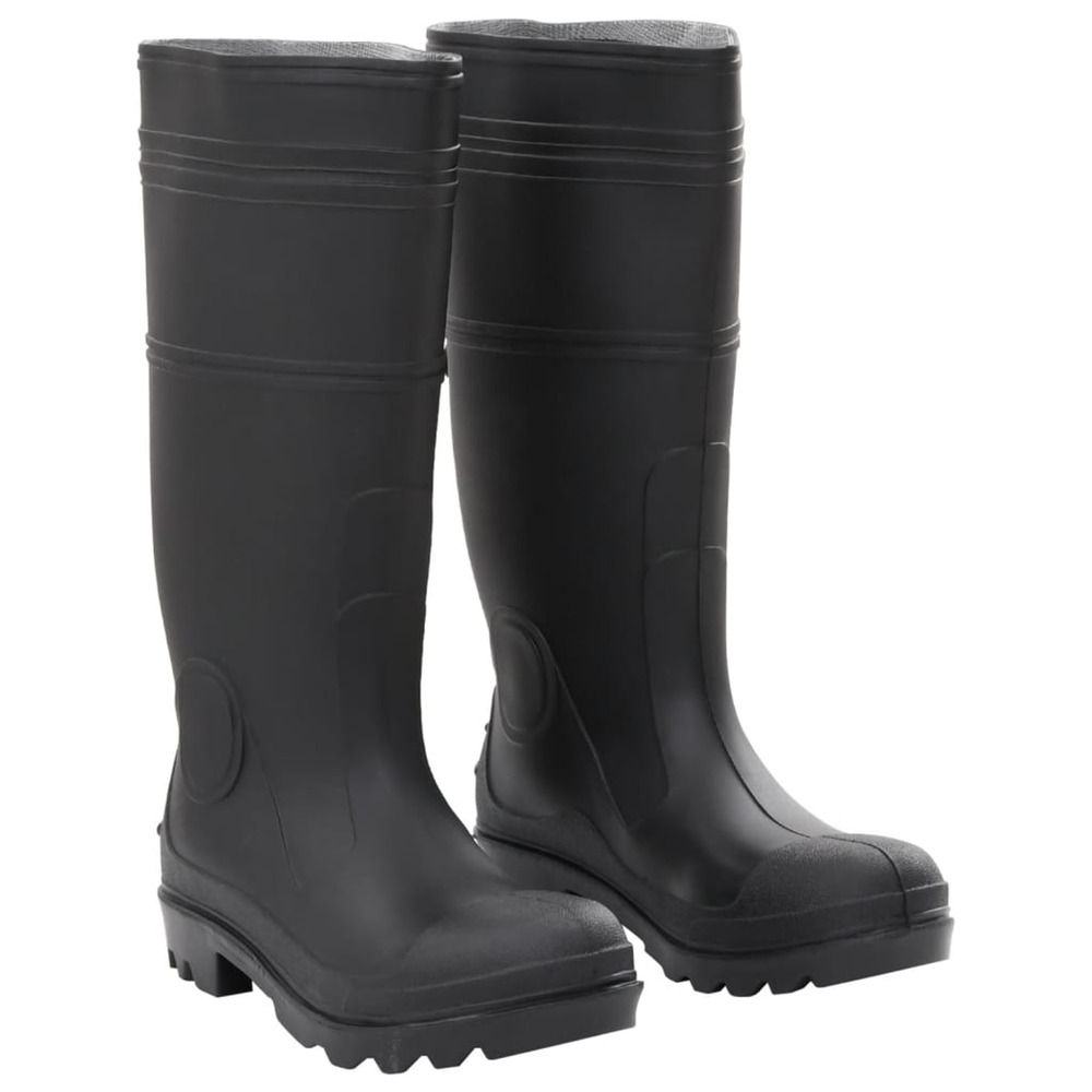 Bottes de pluie noir taille 40 pvc