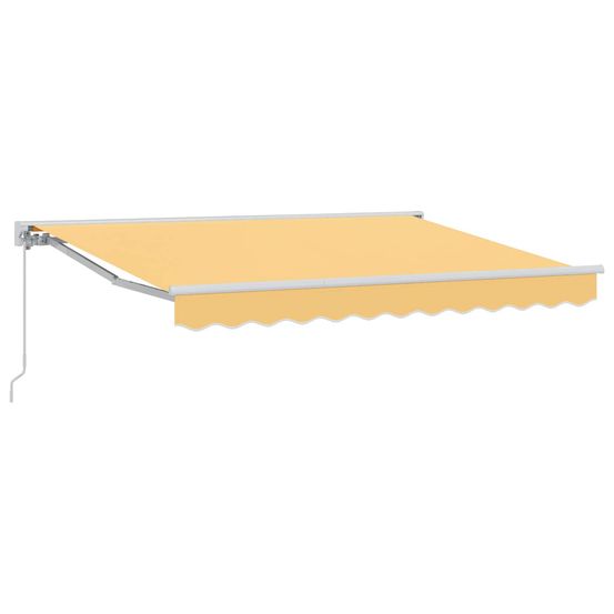 Auvent rétractable manuel sable 3 x 2,5 m