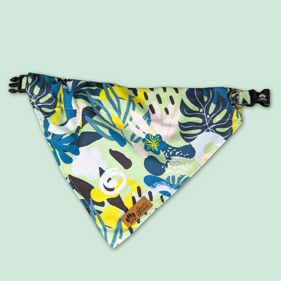 Collier-bandana pour chien récif - l