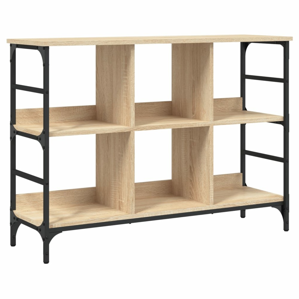 Buffet bahut commode armoire meuble de rangement organisateur cuisine salle de séjour salon sonoma 102 x 32 x 73,5 cm bois d'