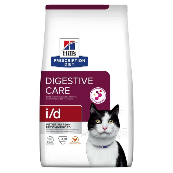 Croquettes chat adult prescription diets i/d digestive - hill's 8 kg