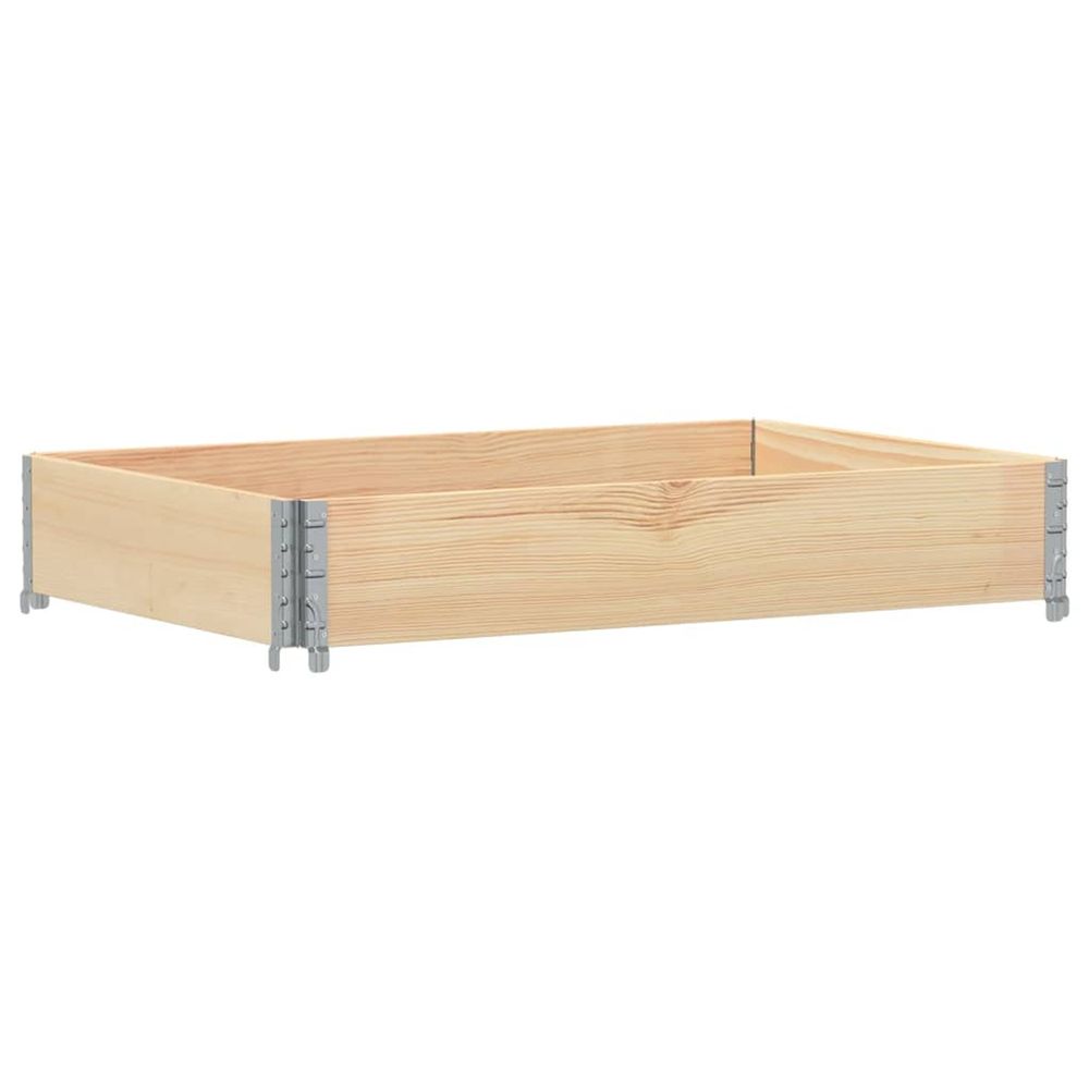 Jardinière d'extérieur 120x80 cm bois massif de pin