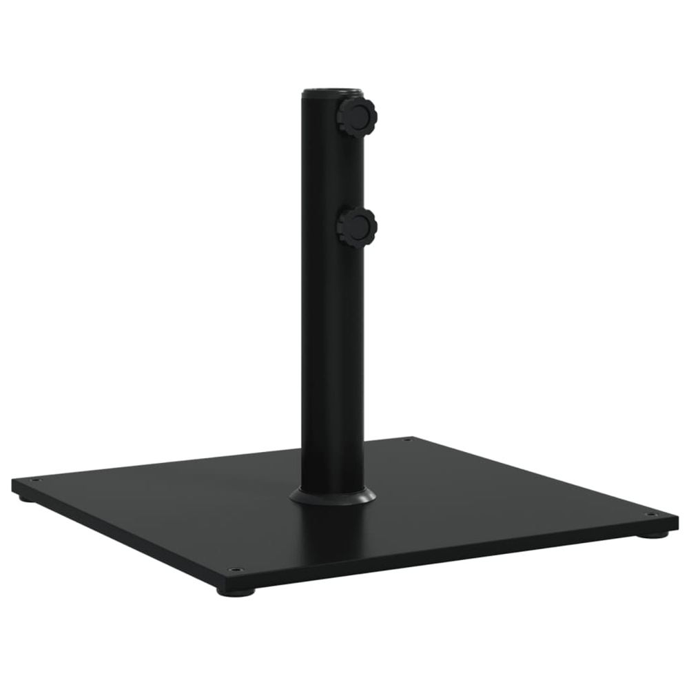 Base de parasol pour mâts ø32/38/48 mm 17 kg carré
