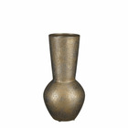 Mica decorations vase lora - 18x18x35 cm - céramique - bronze