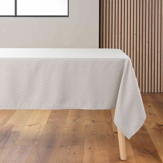 Nappe jacquard imprimé