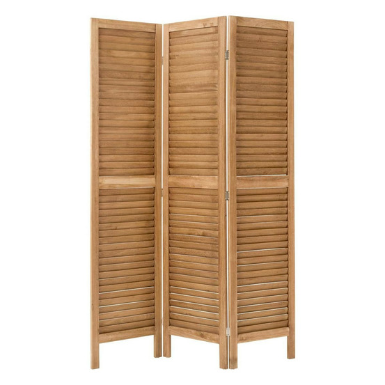 Paravent 3 panneaux en bois