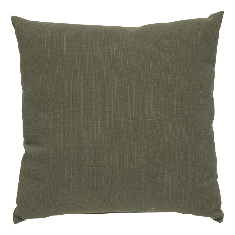 Coussin déco korai vert laurier 40x40cm