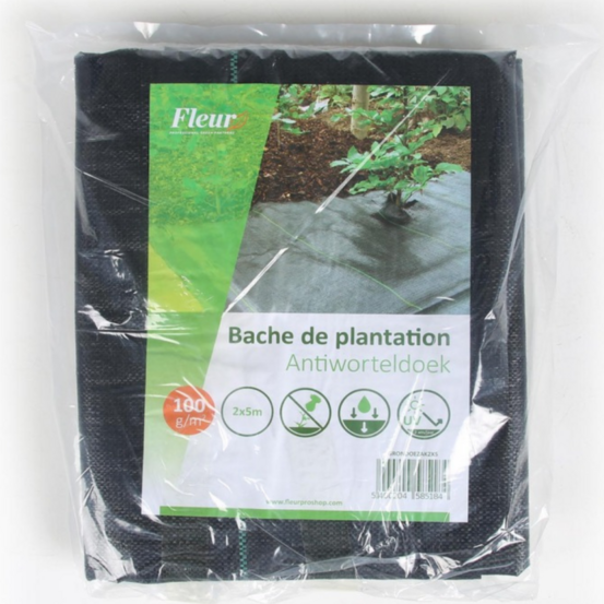 Bâche de plantation noire 2x5m 100g/m ?