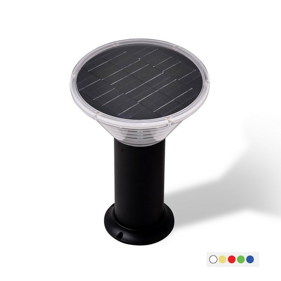 Borne solaire 38 cm resistant rvb ik10 220 lumens multi couleur