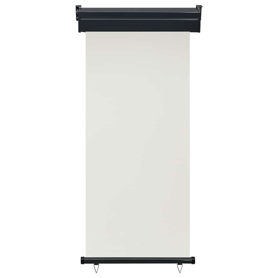 Auvent latéral de balcon 85x250 cm crème