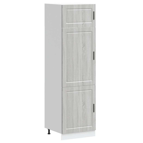 Armoire de cuisine porto sonoma gris bois d'ingénierie