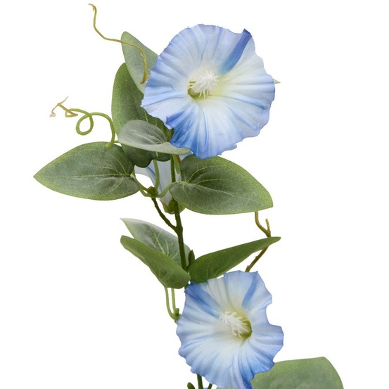 Tige petunia artificielle phoebe h76 cm blanche