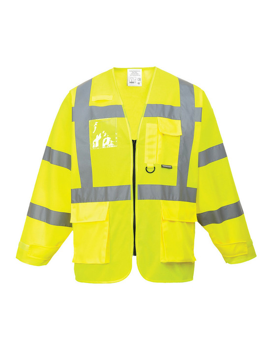 Veste executive hi-vis couleur : jaune taille m - portwest