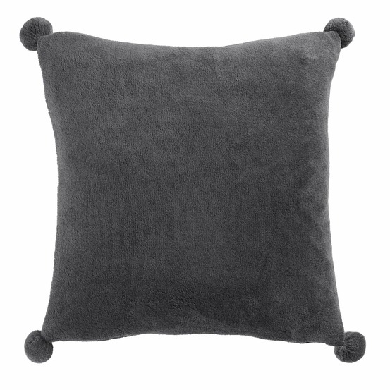 Housse de coussin collection poupidou pompon